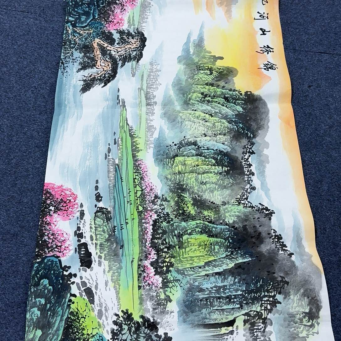 国画事事如意万事顺利