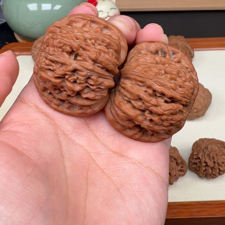 文玩核桃把件全品山西楼43