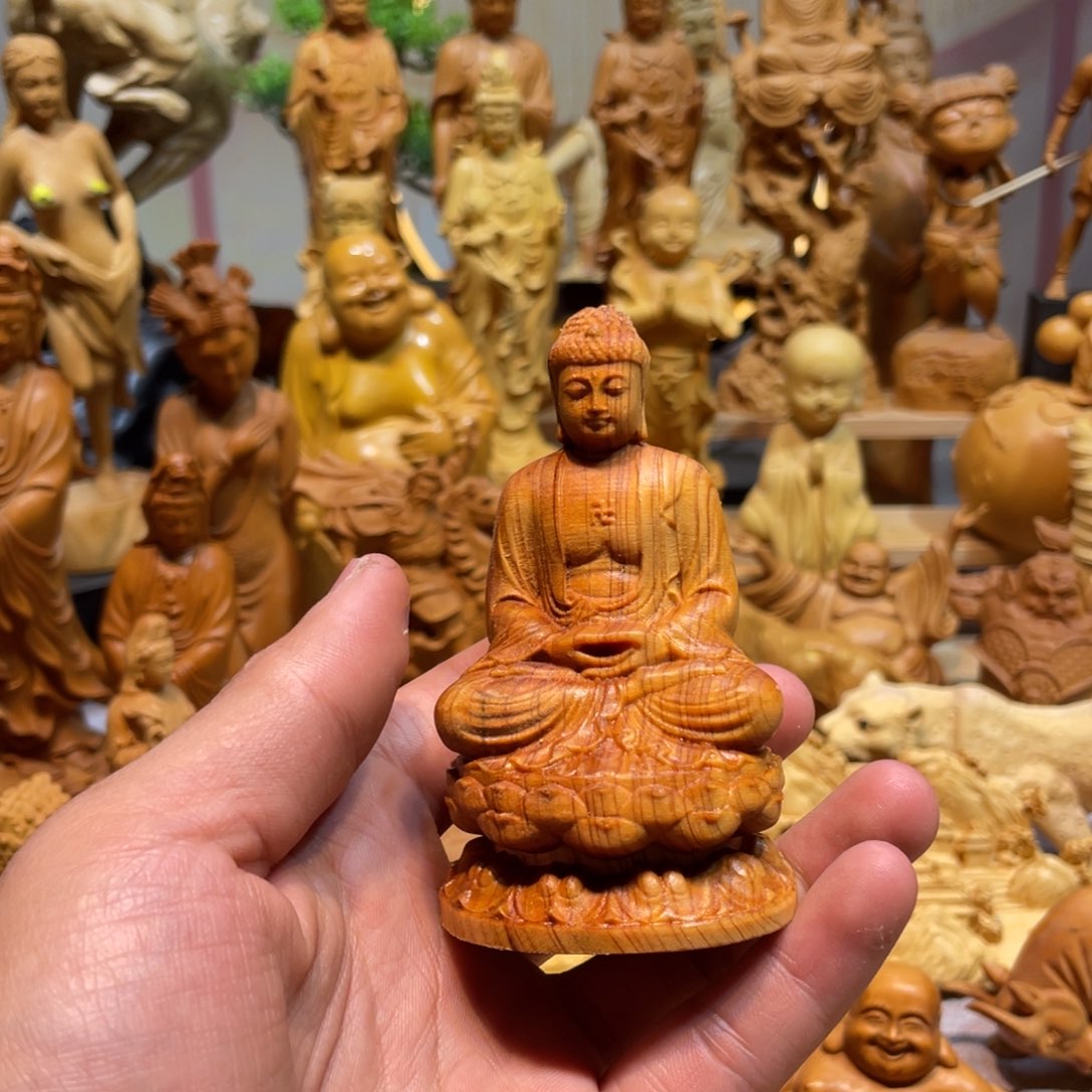 柏木（崖柏）崖柏如来佛小瑕疵