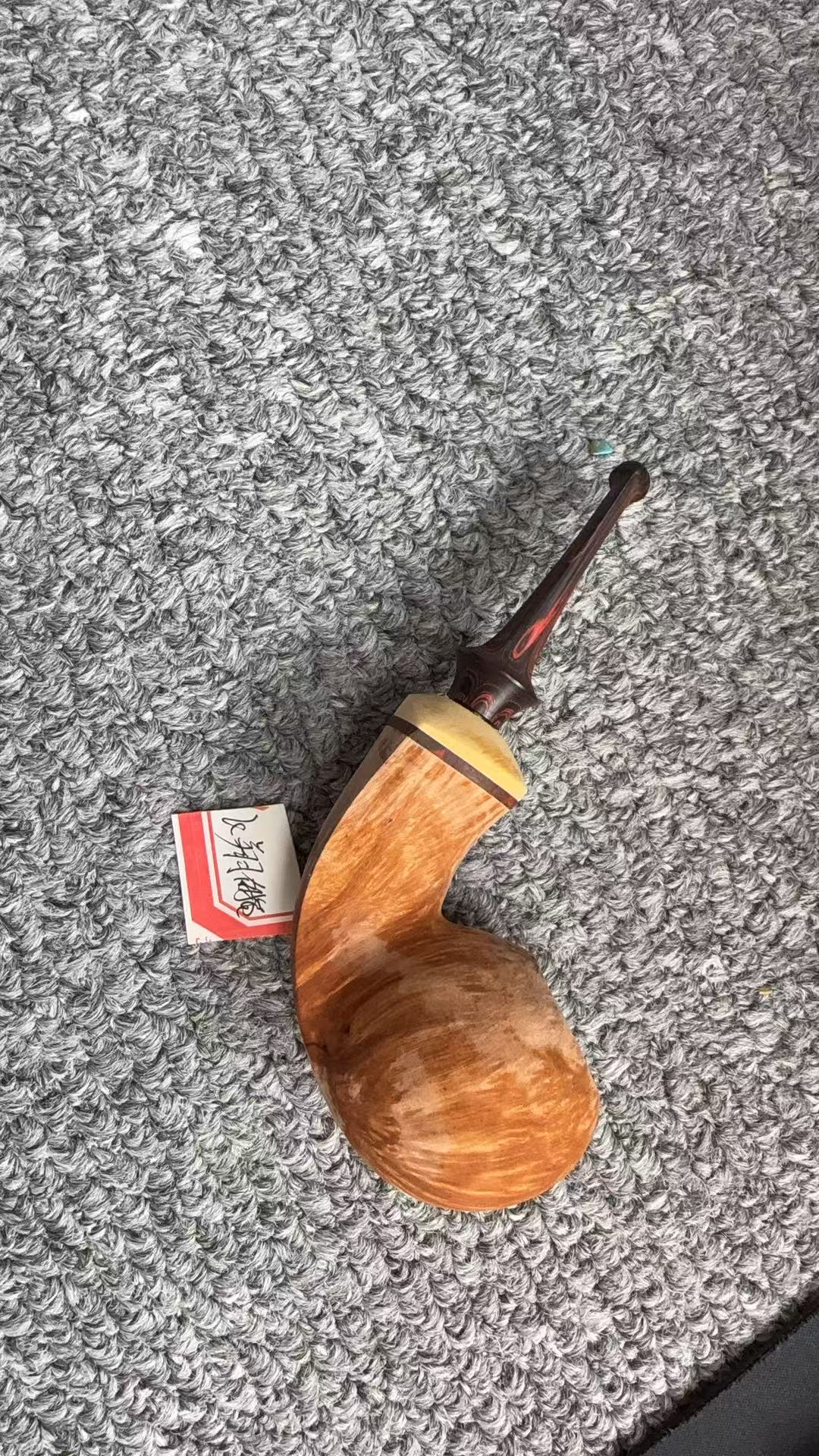 飞翔的猫石南木烟斗半成品发货