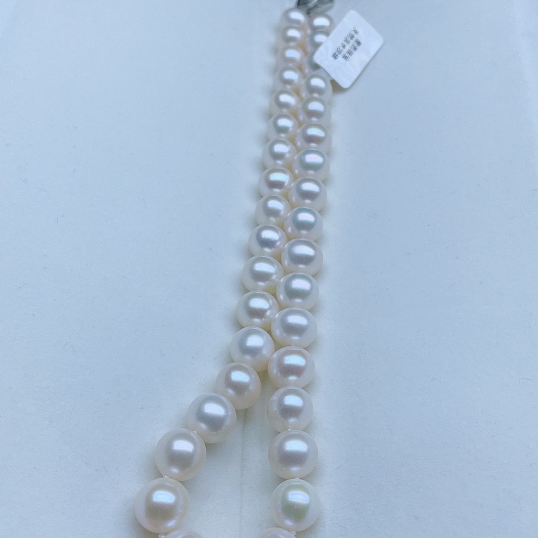 淡水珍珠颈饰银S925镶嵌