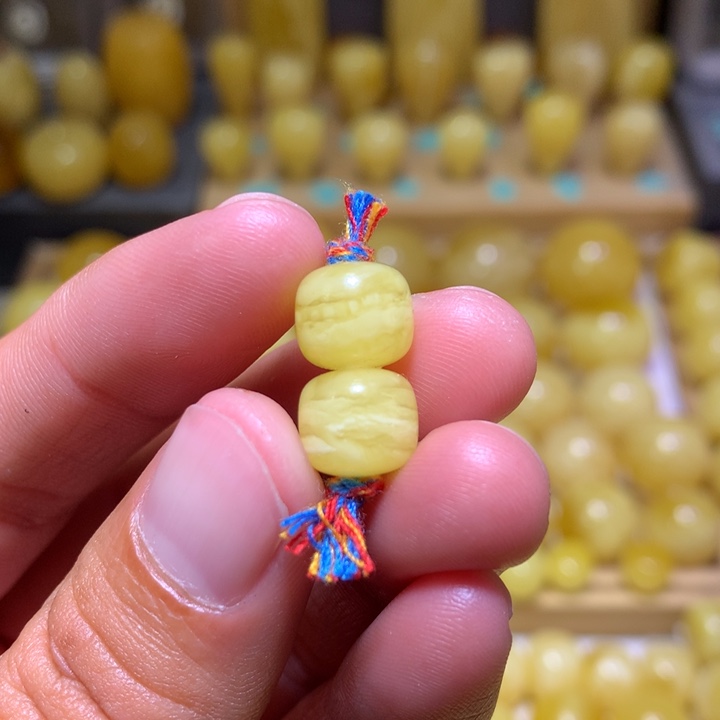 蜜蜡裸石未镶嵌天然俄料虎皮妖花老型9.2