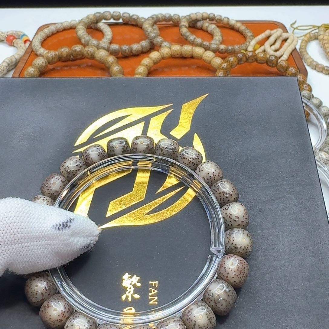 星月菩提吊坠118梵天黑冰针尖星10左右单圈