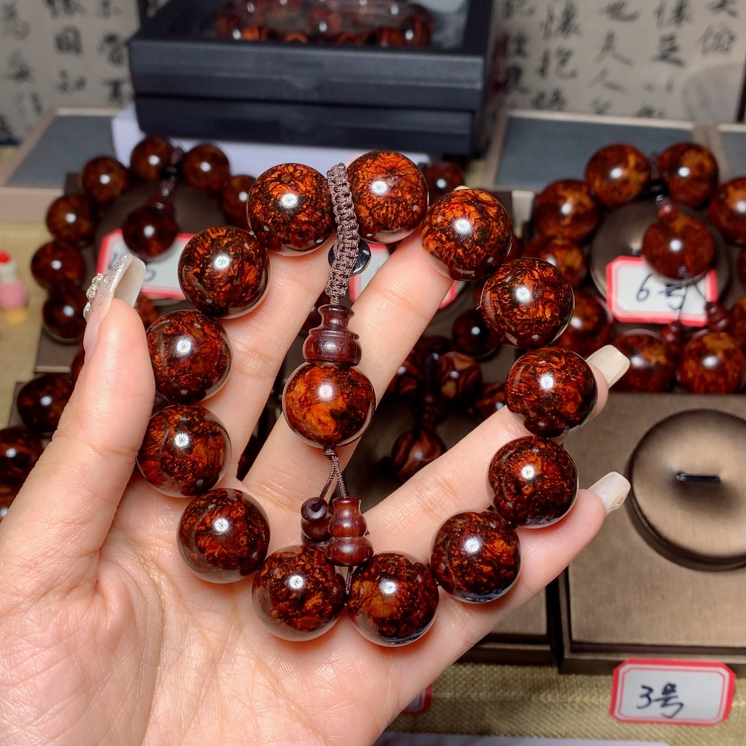 黄花梨/降香黄檀手串/手链余****排