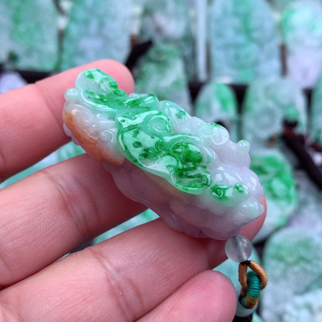 翡翠吊坠(不含链)未镶嵌