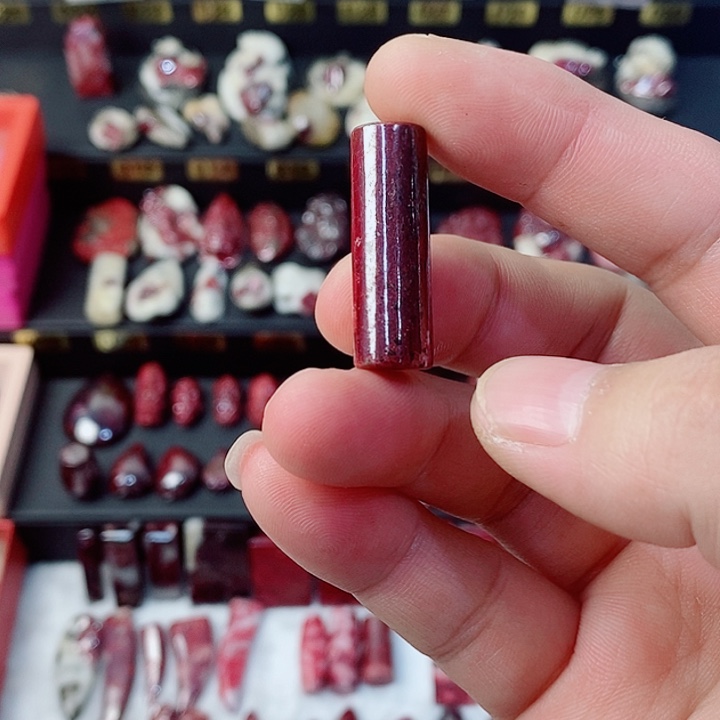 一****天然辰砂天然朱砂吊坠50