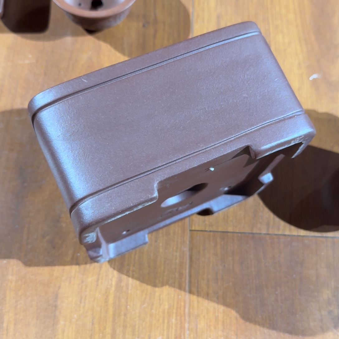 紫砂花盆原矿紫泥