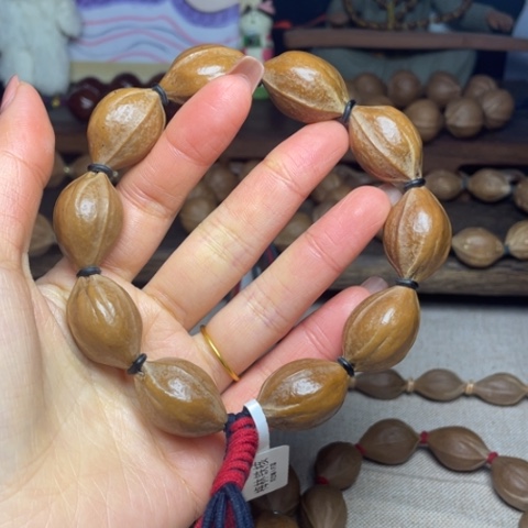 橄榄核手串/手链家****金梅林铁核18.27