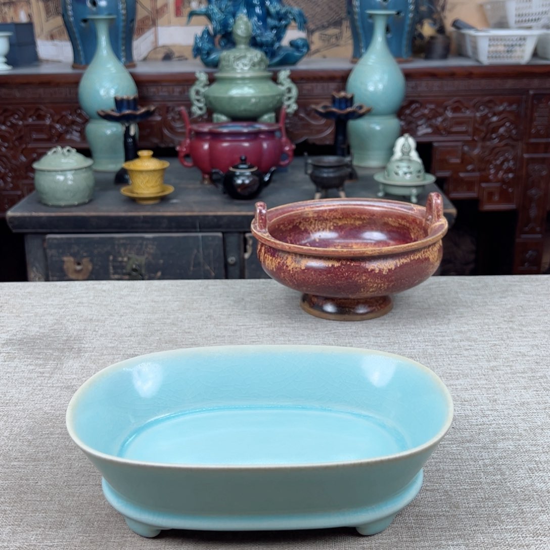 瓷片陶瓷艺术瓷器摆件