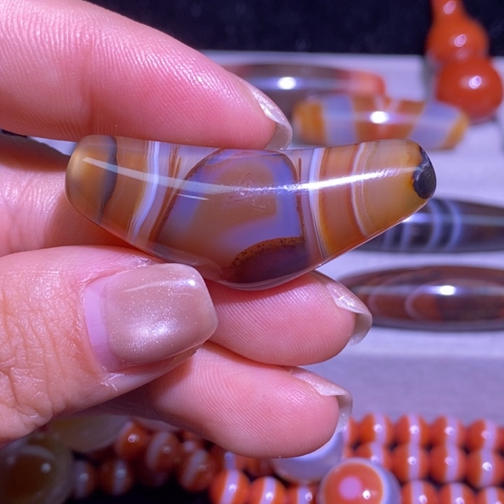 玛瑙/玉髓未镶嵌颈饰