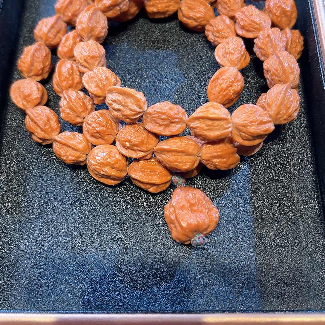 蔺***如手串文玩核桃小金蟾