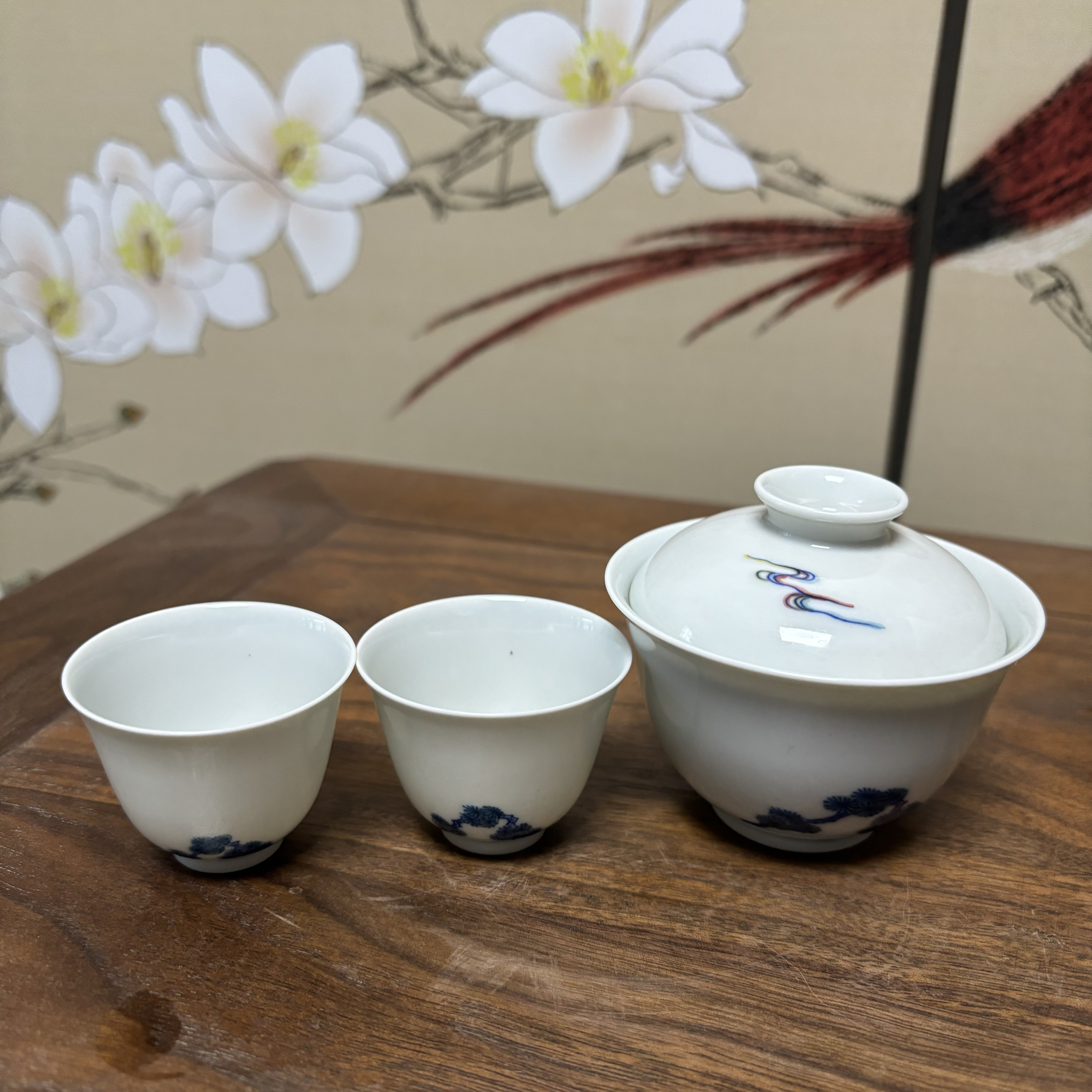 【放轻松盖碗套组】100ml盖碗套组