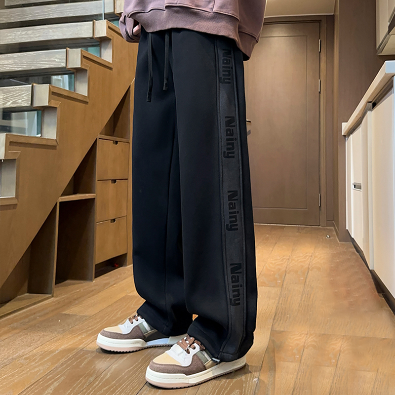 春季新款青少年时尚百搭裤子男款2025初中高中生学生休闲卫裤长裤