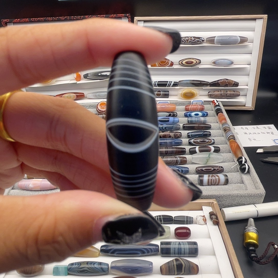 玛瑙/玉髓合金珠宝半成品