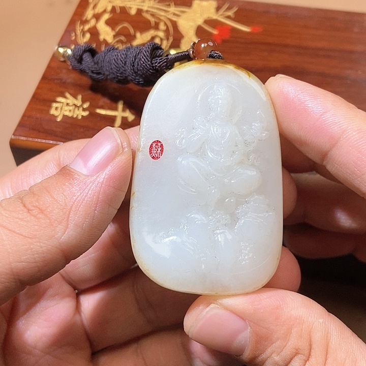 和田玉颈饰未镶嵌HX