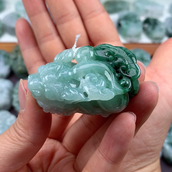 翡翠吊坠(不含链)未镶嵌