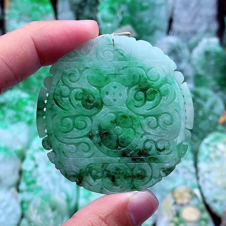 翡翠吊坠(不含链)未镶嵌