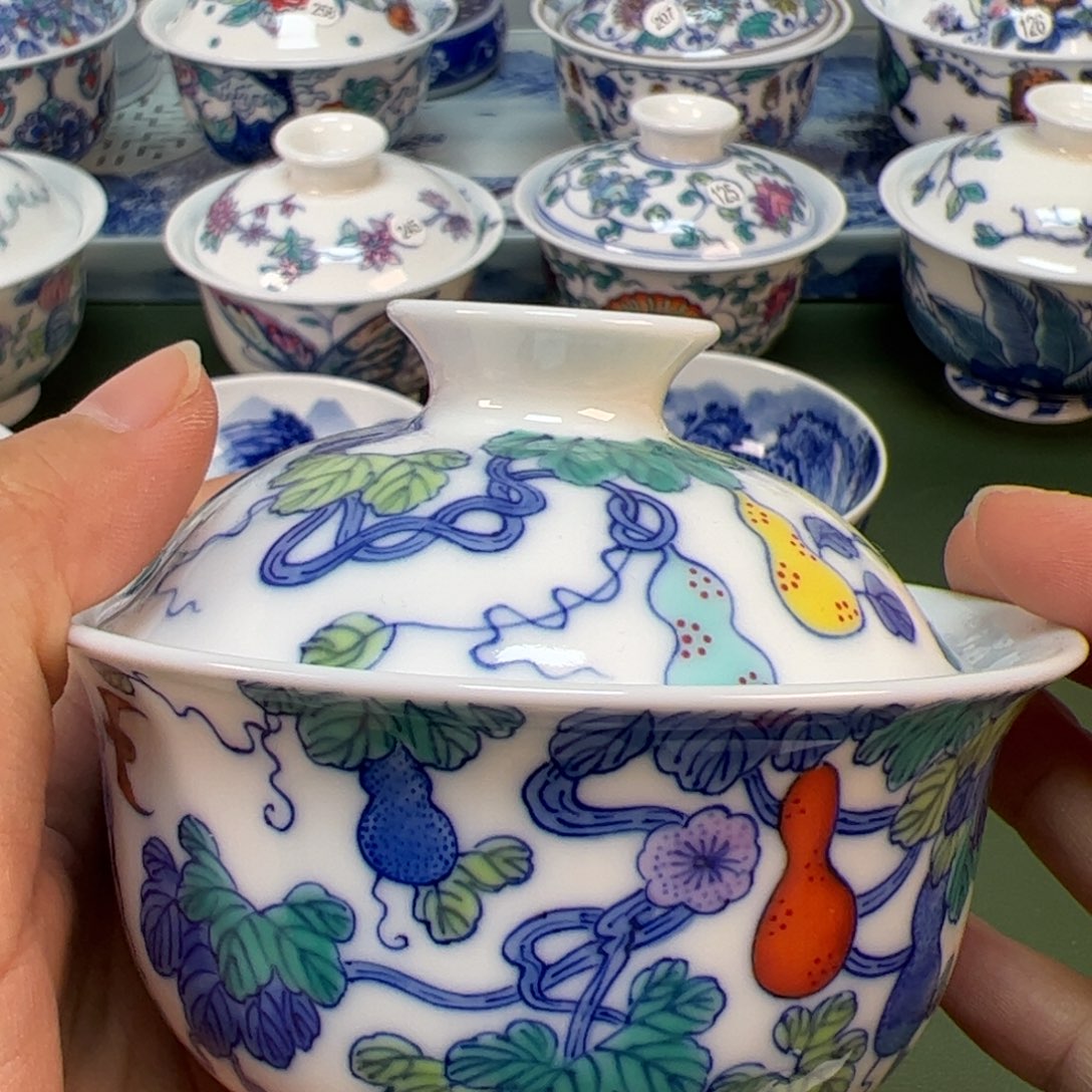 木木景德镇纯手绘茶具249