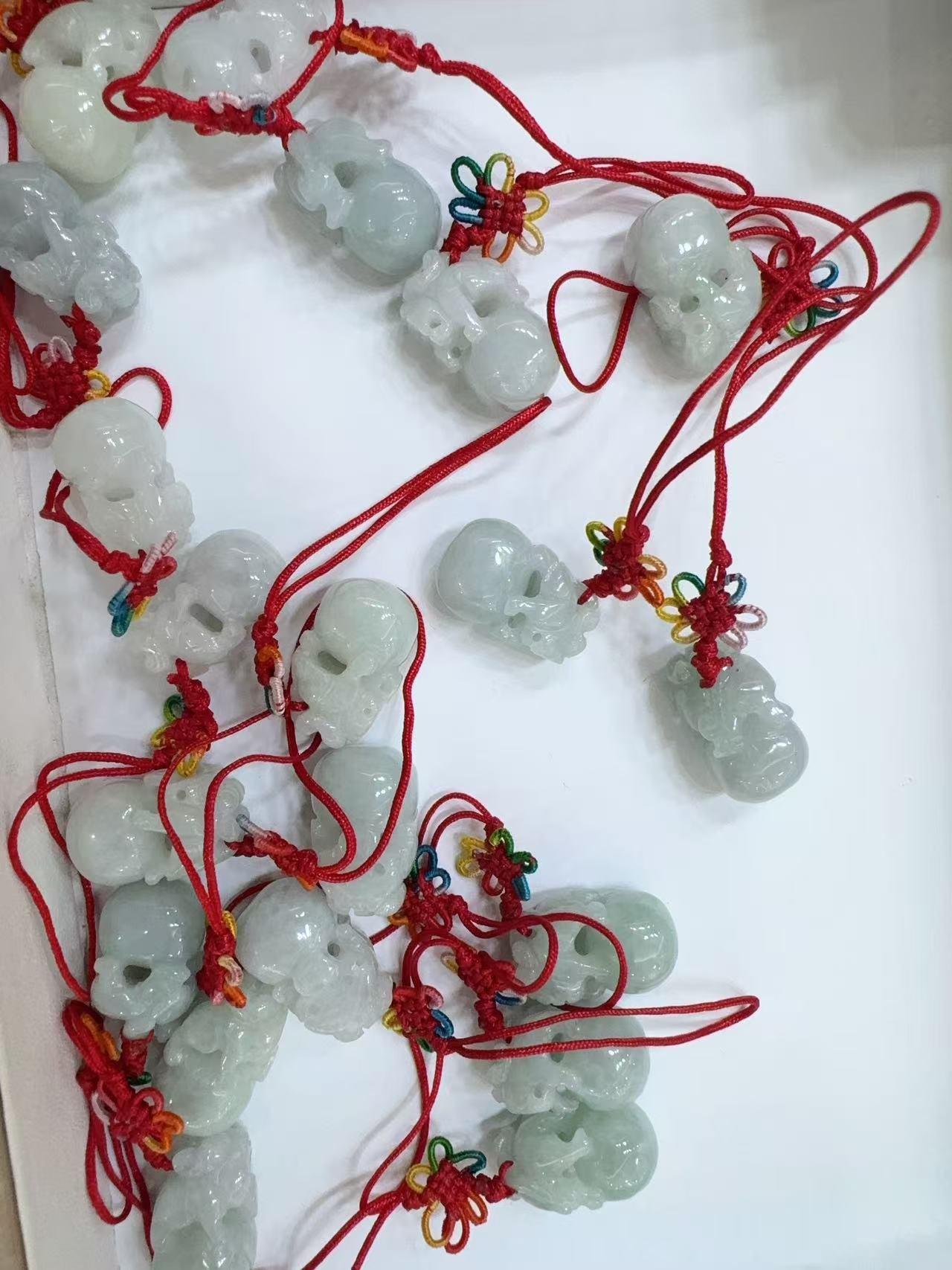 翡翠貔貅财源滚滚手机挂 多样发一