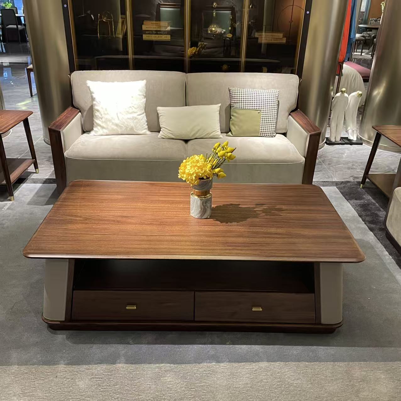 【ZDJ】SF8G02 长茶几【1.5米】1500*810*460