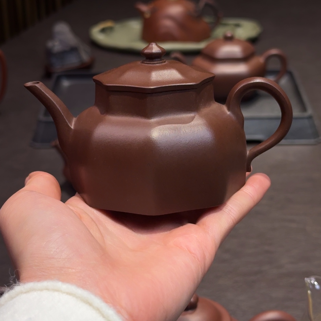 雾***行紫砂茶壶陈彬全手工隐炉