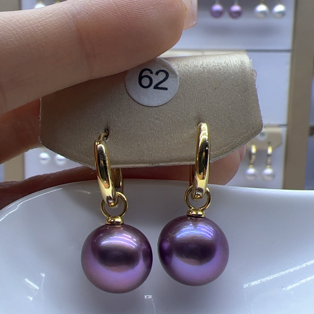 淡水珍珠耳饰未镶嵌