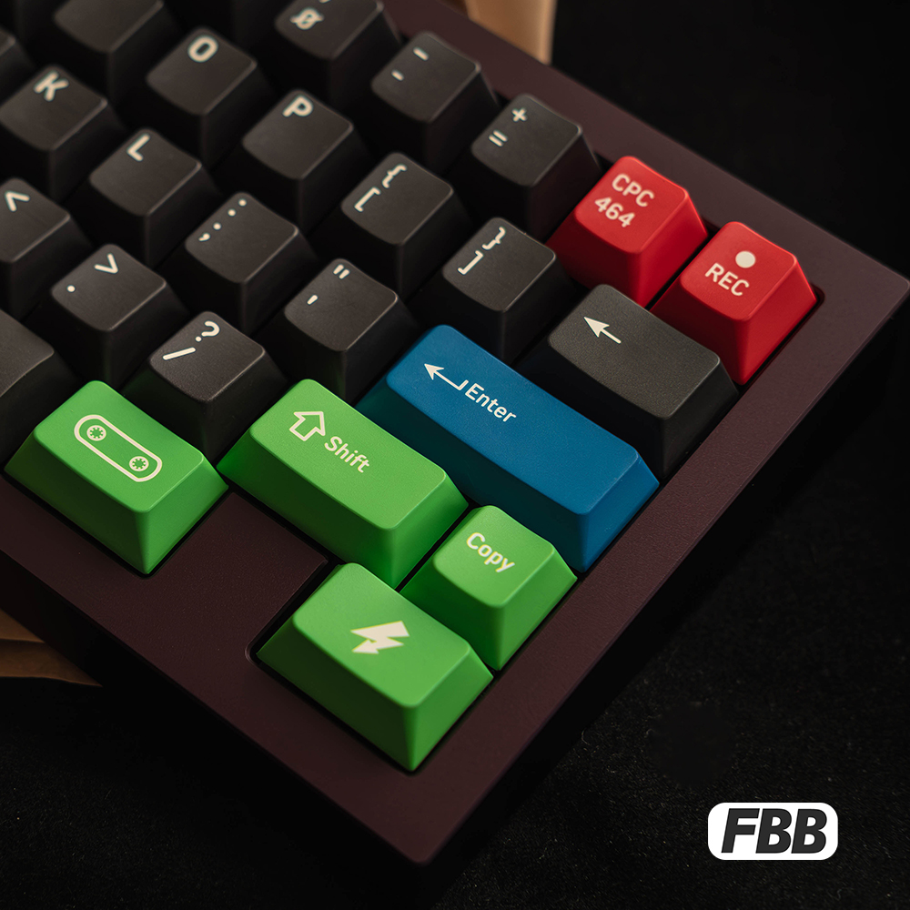 FBB原创PBT键帽464热升华1.5mm丝滑手感客制化机械键盘夜魔磁轴