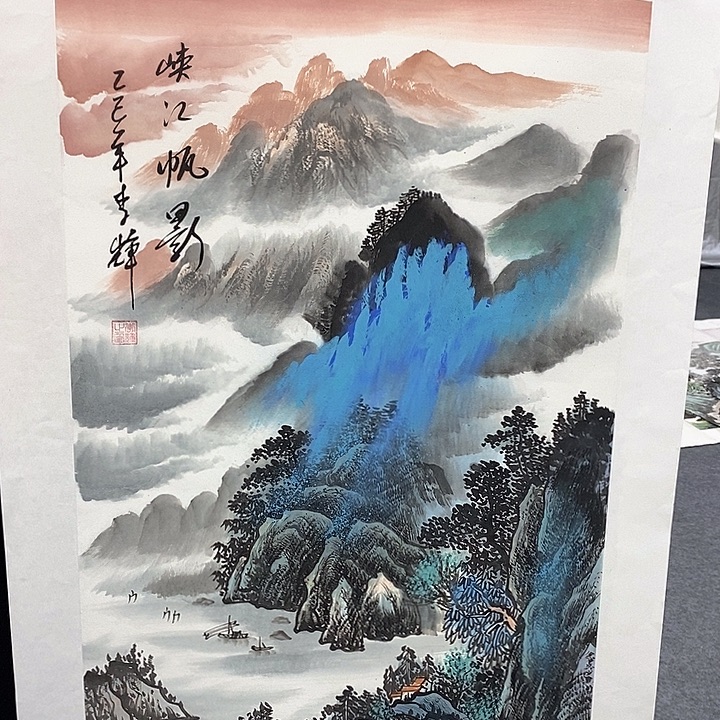 国画国画手绘作品