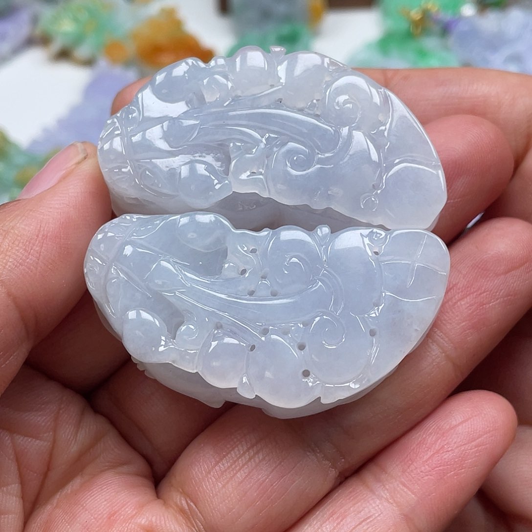 颈饰未镶嵌翡翠翡玉缘翡翠