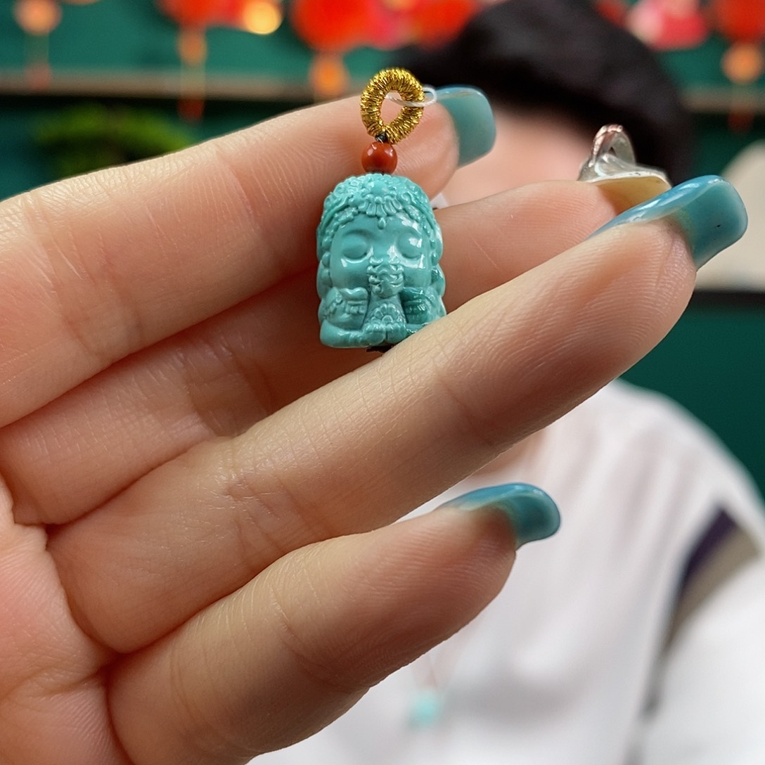 绿松石珠宝奇石未镶嵌