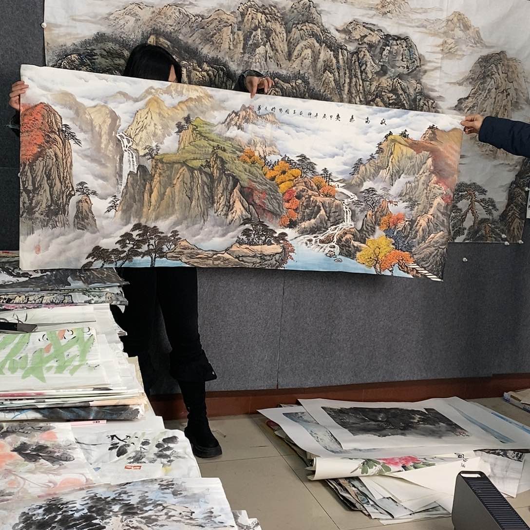 国画手写手绘国画作品17