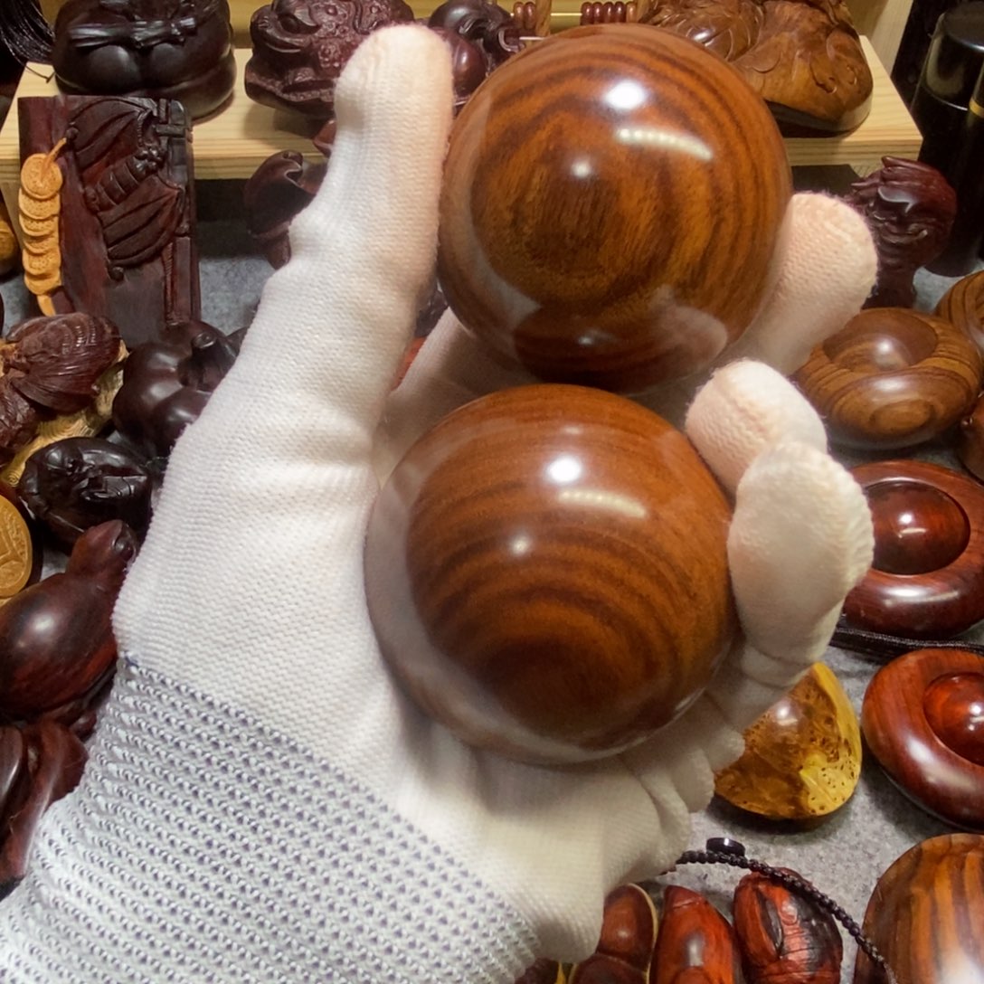 手串/手链小叶紫檀沙漠铁手球