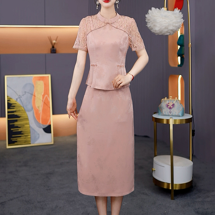 夏季新款百搭气质两件套时尚套装【851#】