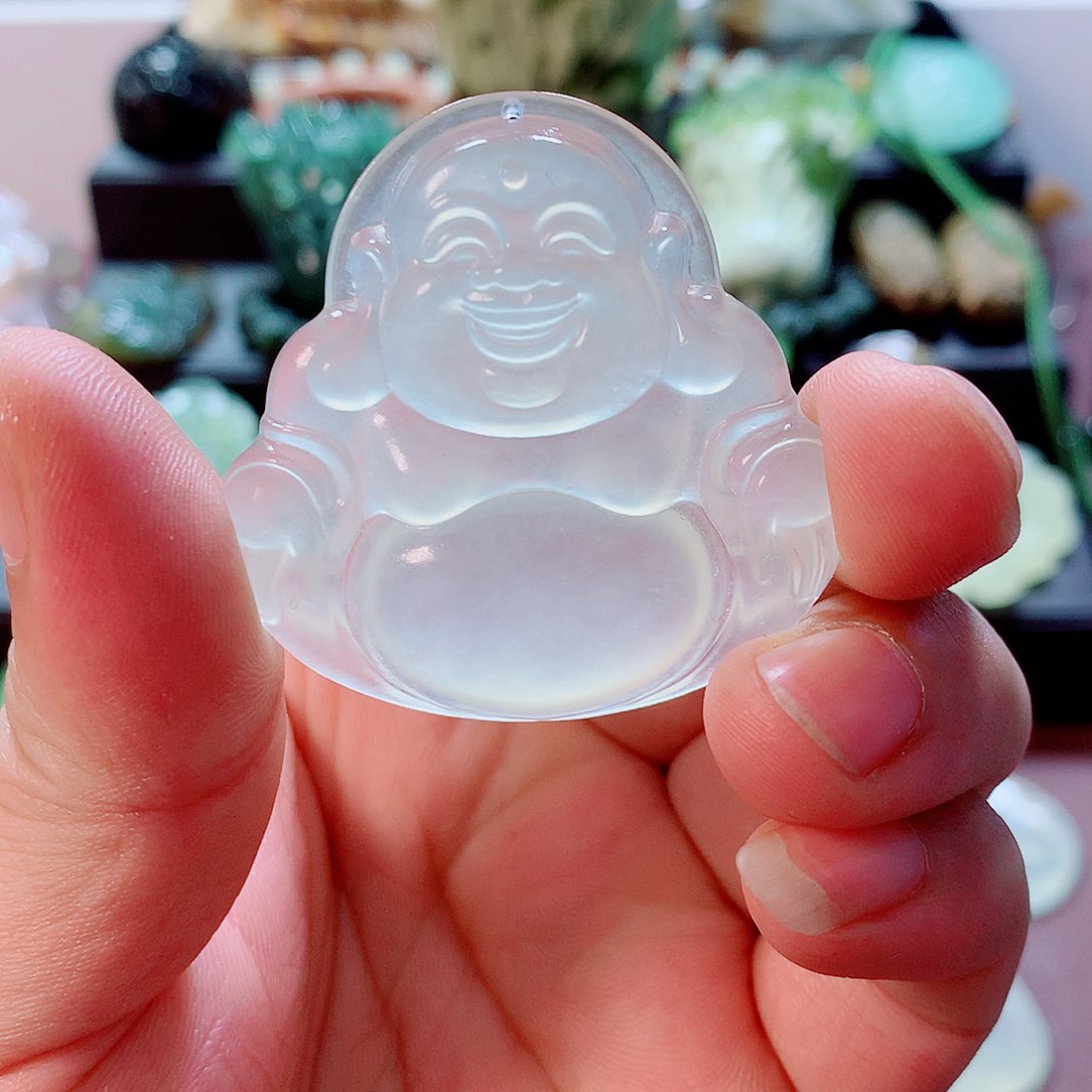 蛇纹石玉挂件未镶嵌