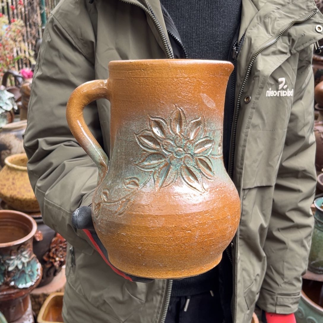 红陶高23口12有孔