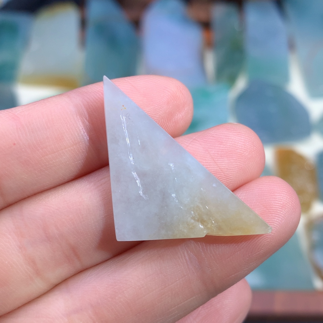 翡翠未镶嵌颈饰天然缅甸翡翠包邮