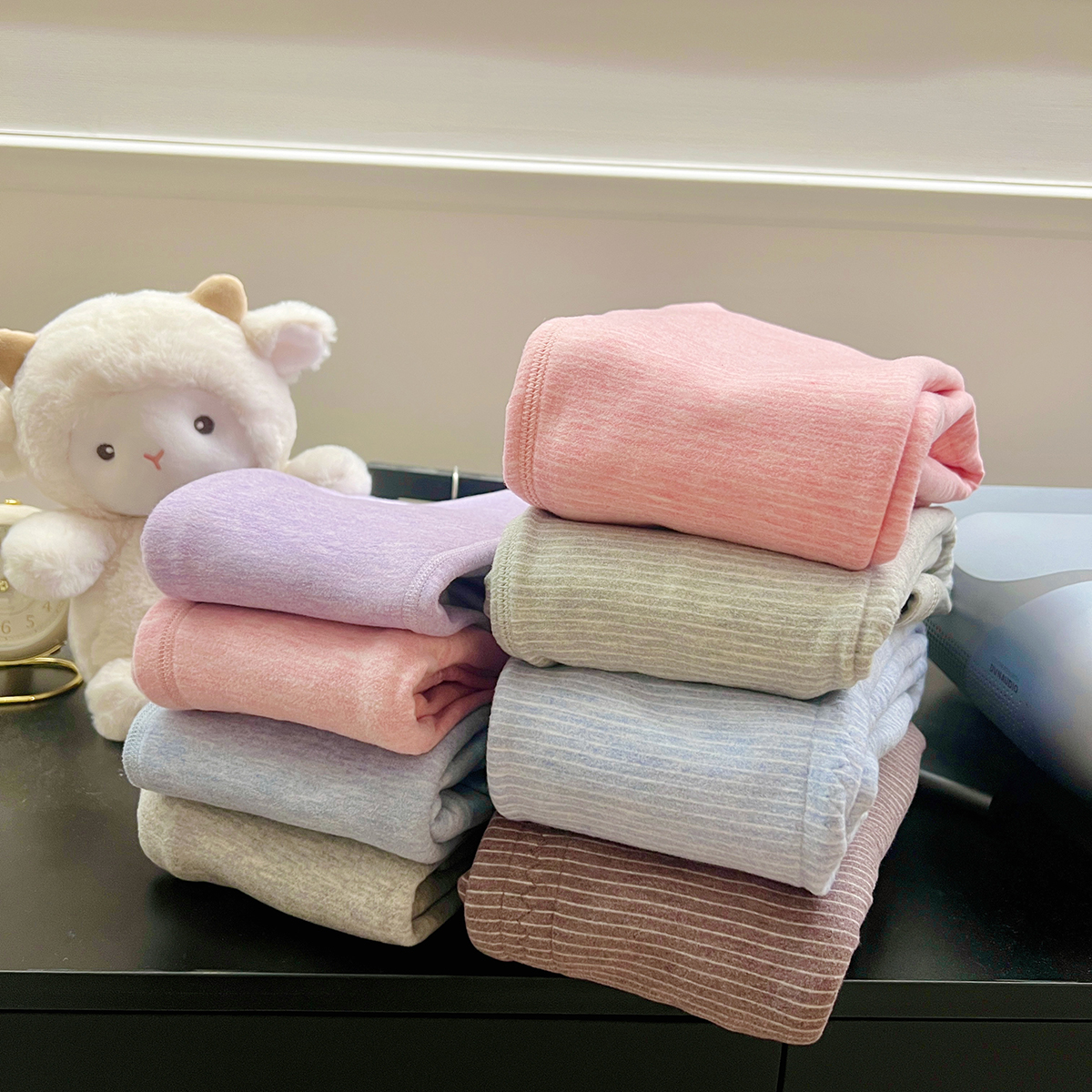 布丁哈鲁【华绒暖暖裤】2024冬款加厚优质保暖裤打底裤G44PB755