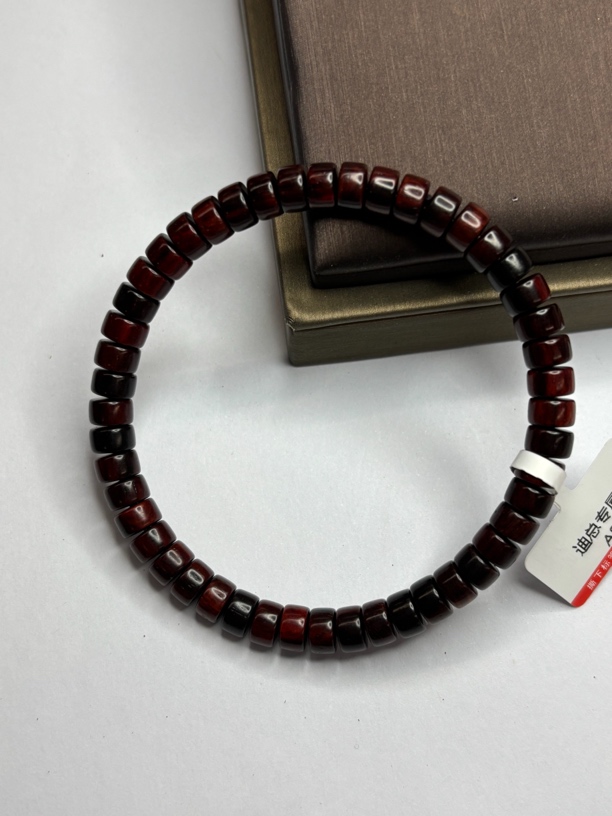 A005 印度小叶紫檀药片手串