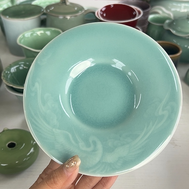 小米茶器龙泉青瓷