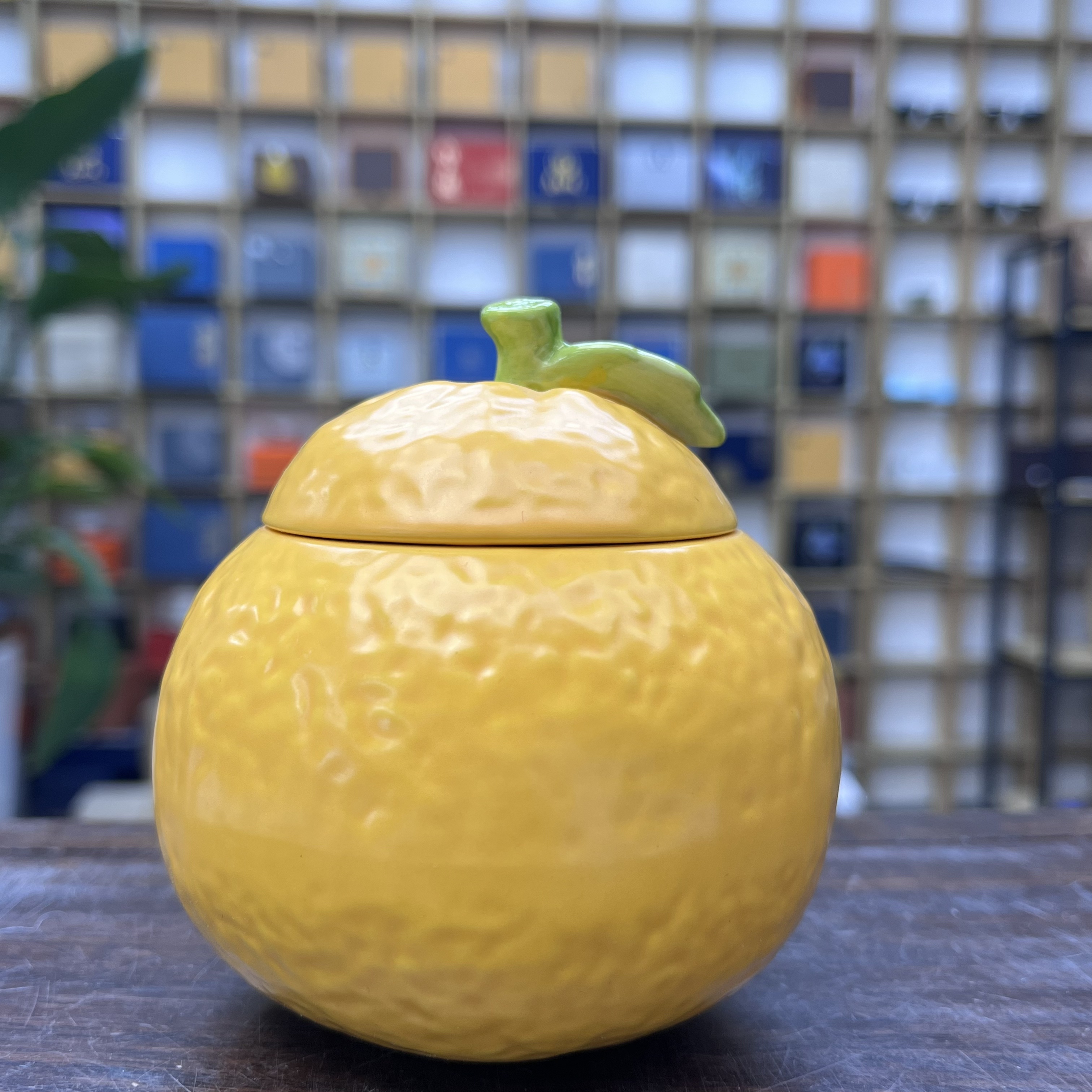 G6-橘子陶瓷茶叶罐（170）是