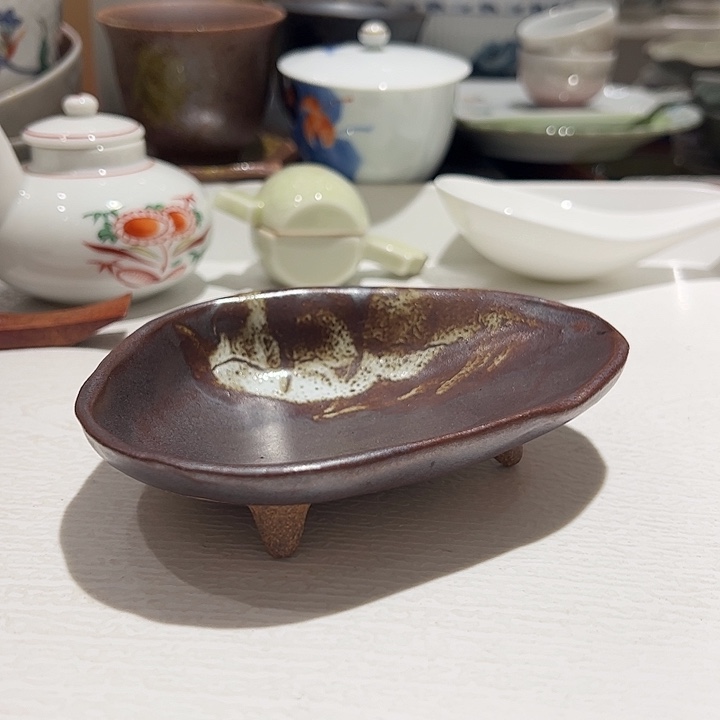 （***儿瓷贝壳造型小料碗陶的超有调性