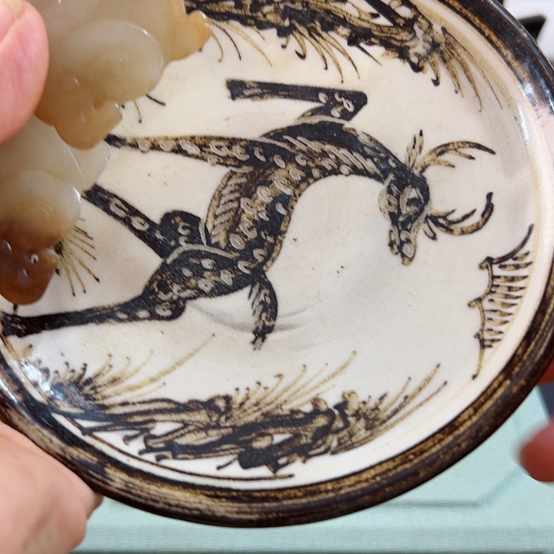 摆件湖***渔瓷器瓷器瓷器瓷器瓷器瓷器