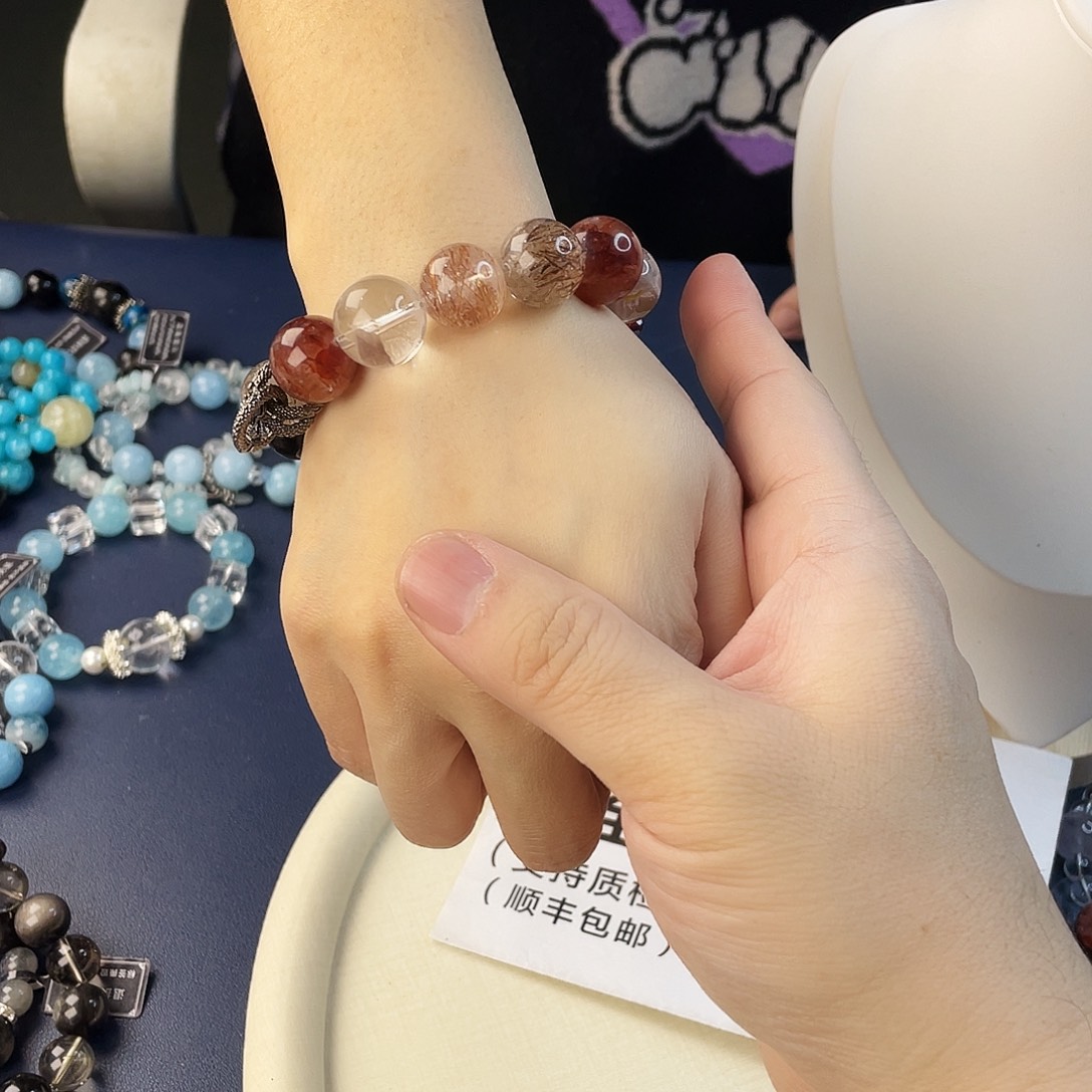 手链银S925镶嵌水晶