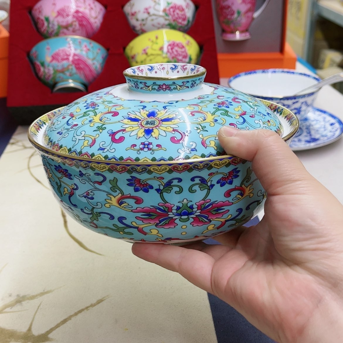 【闪购商品】珐琅7英寸1。。。。。。