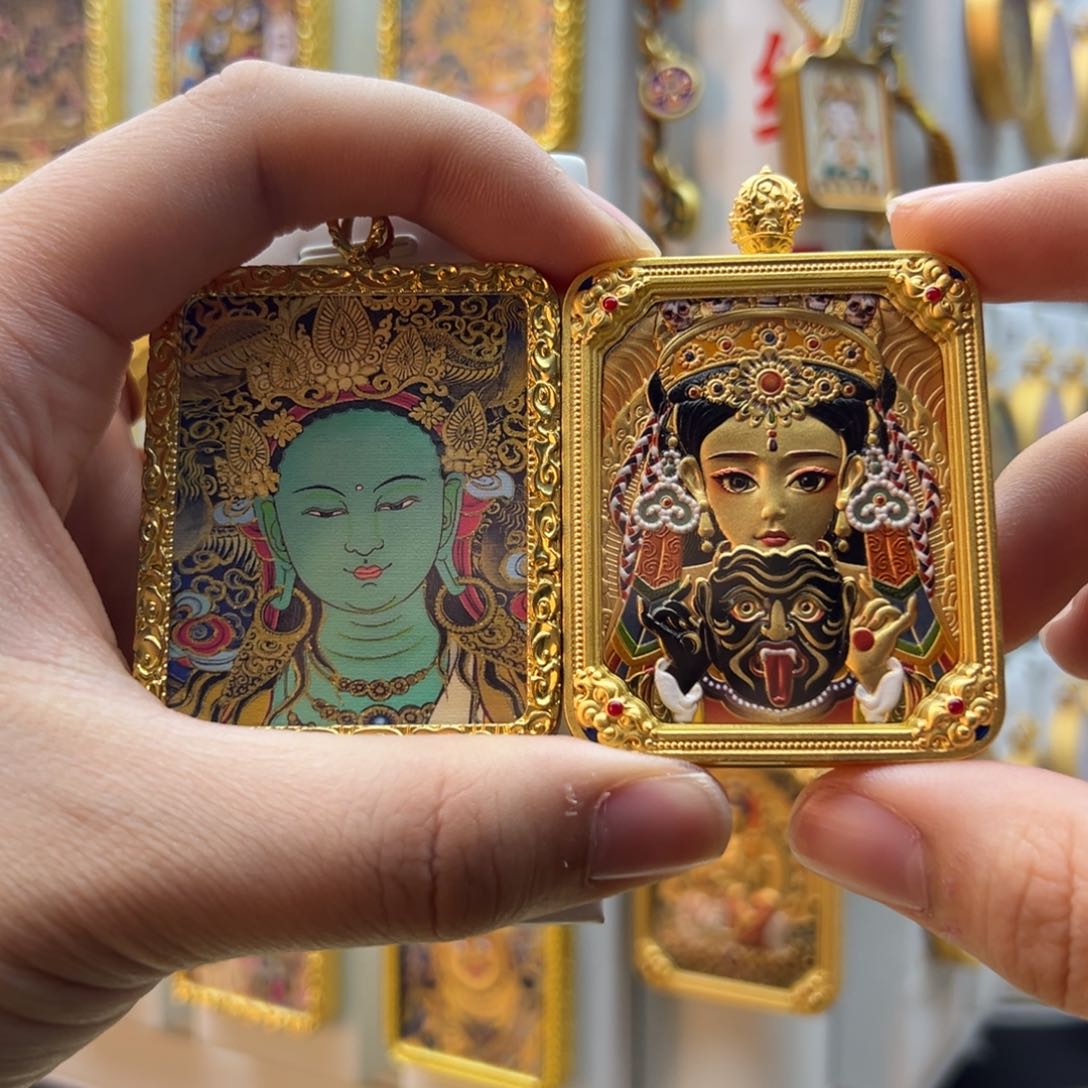 吊坠ℋ****定制定制一步到位唐卡