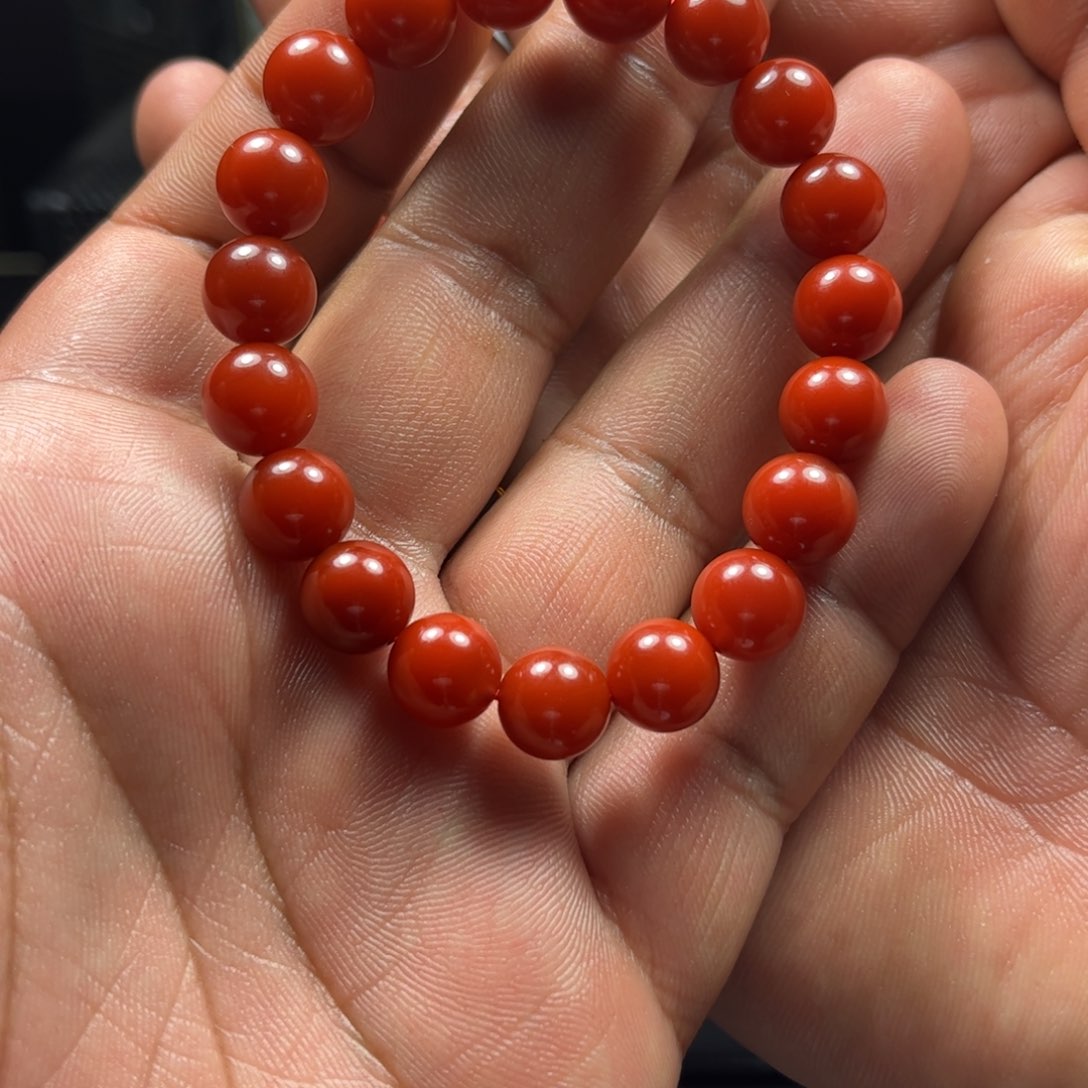 南红玛瑙单圈未镶嵌Q**姐