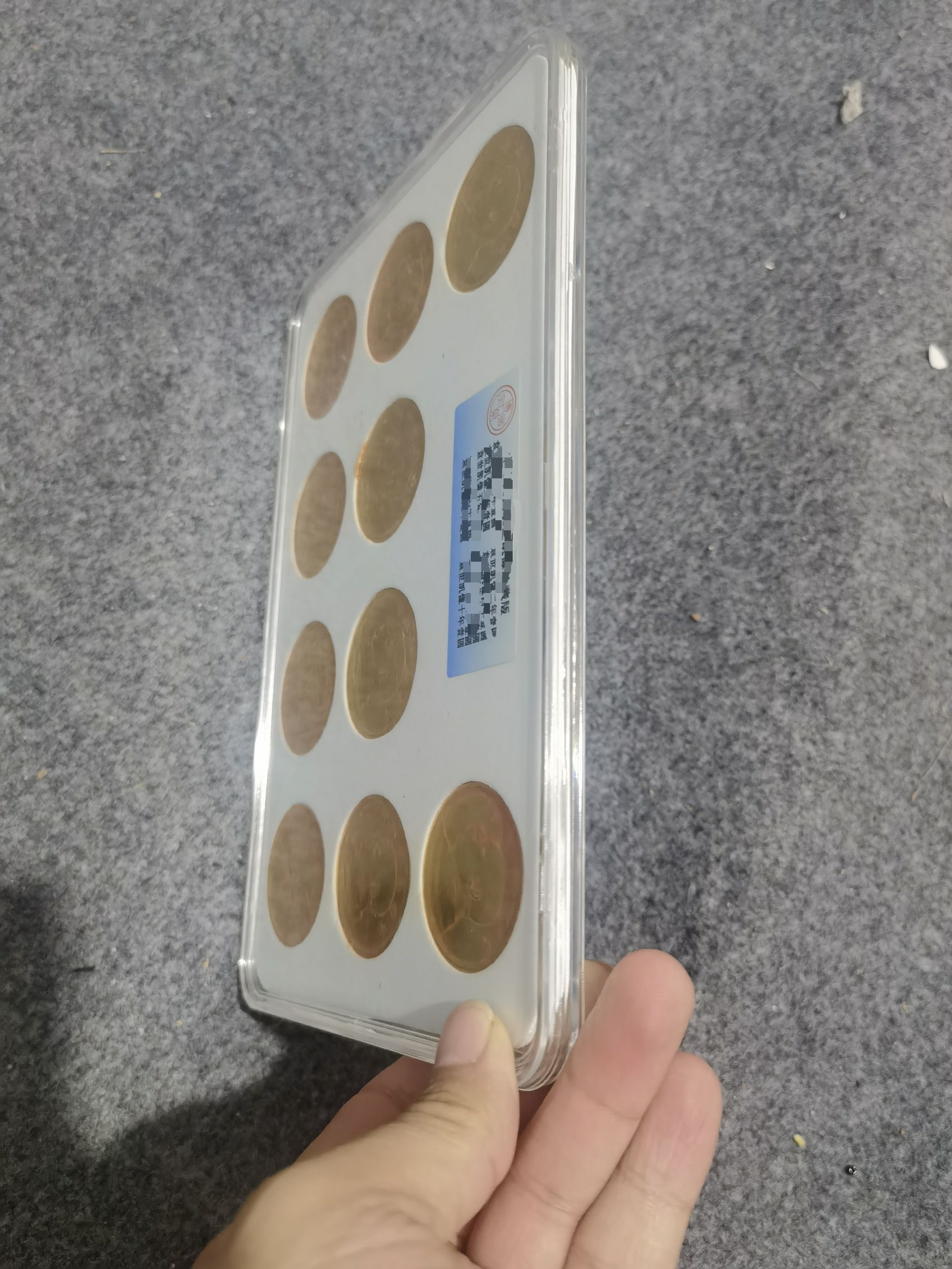 乡村精选好物  十个盒黄圆圆（光头）  装饰摆件
