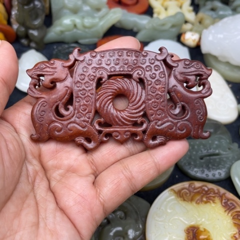 和田玉颈饰未镶嵌73