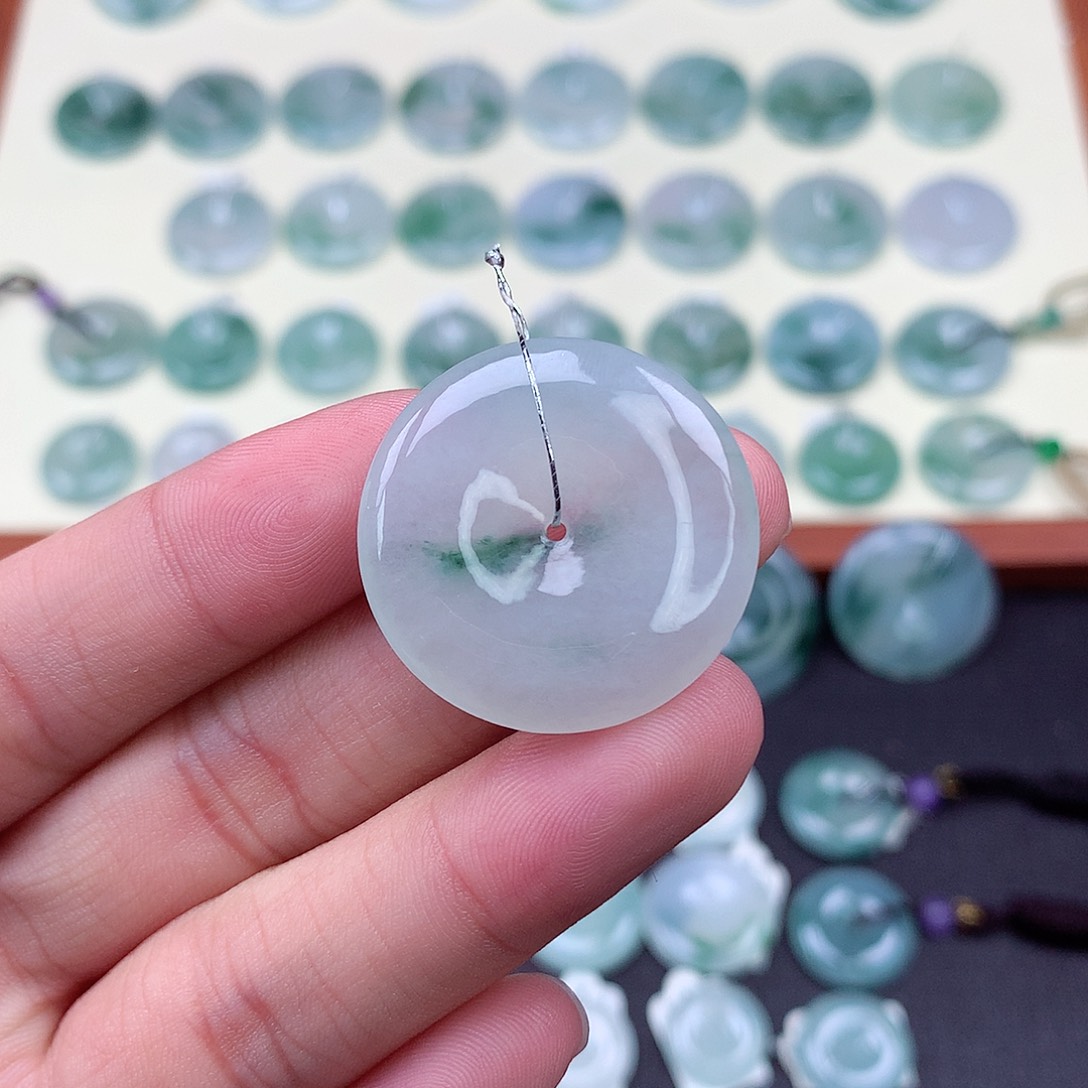 颈饰未镶嵌翡翠19 尺寸29.3-5.3