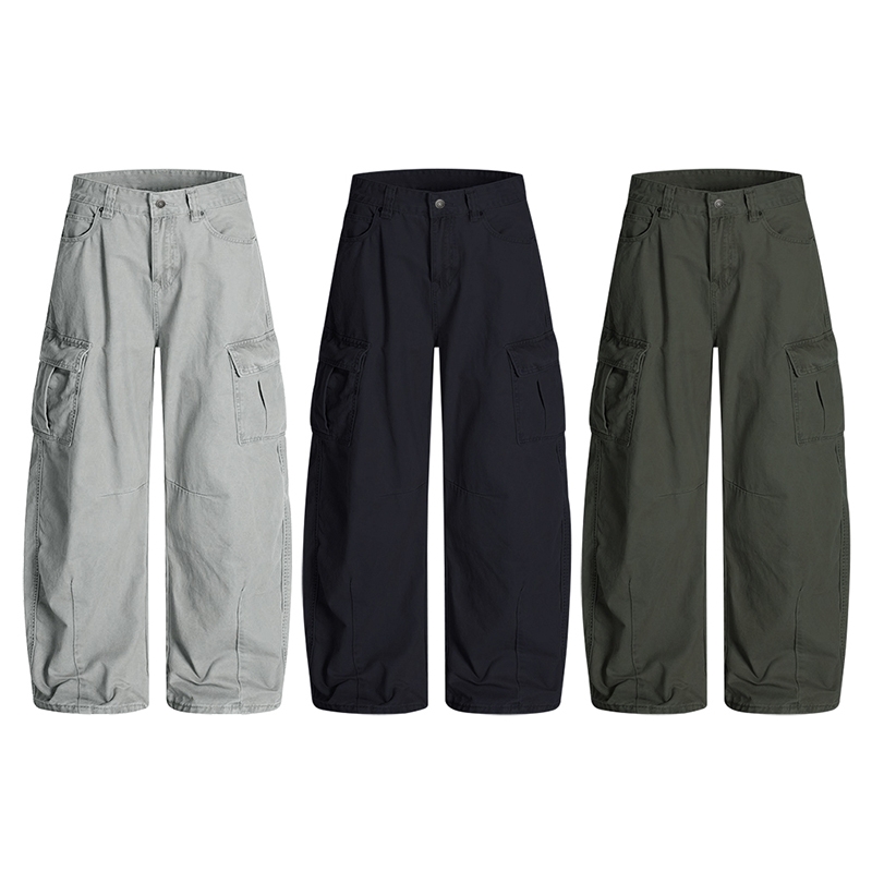 【现货当天发+运费险】美式复古工装高级感cleanfit高街宽松直筒